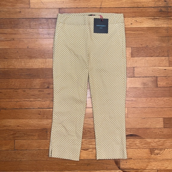 Cynthia Rowley Stretch Capri/Crop Trousers, size 8 - Picture 5 of 11